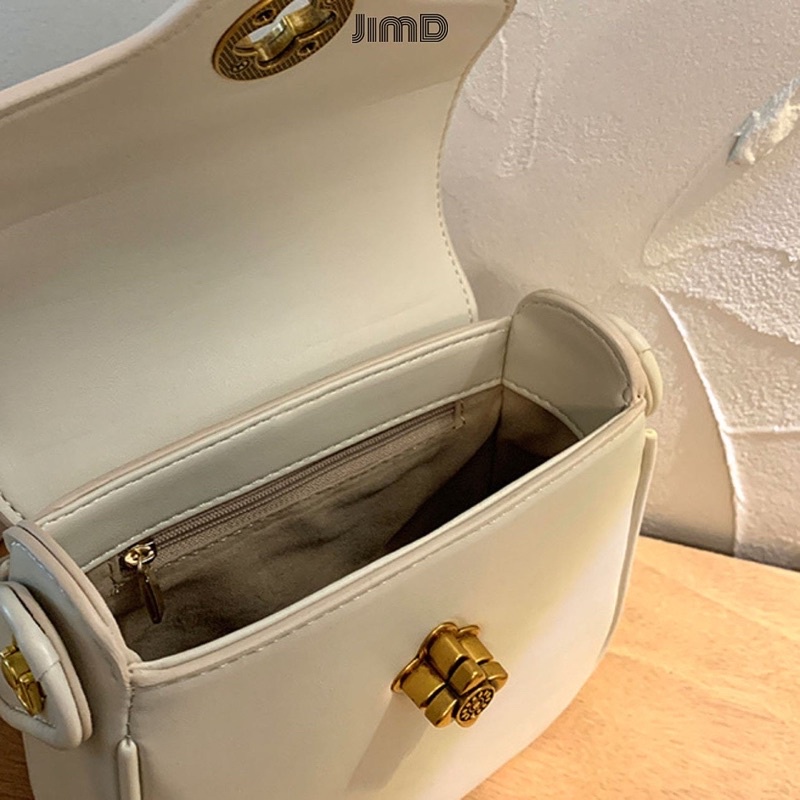 Túi xách thiết kế cao cấp khoá cài bông hoa - HAKEN