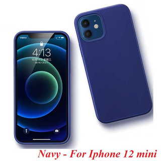Ugreen 20453 Iphone 12 mini 5.4inch Màu Xanh Navy Ốp Lưng điện thoại Silicone LP417
