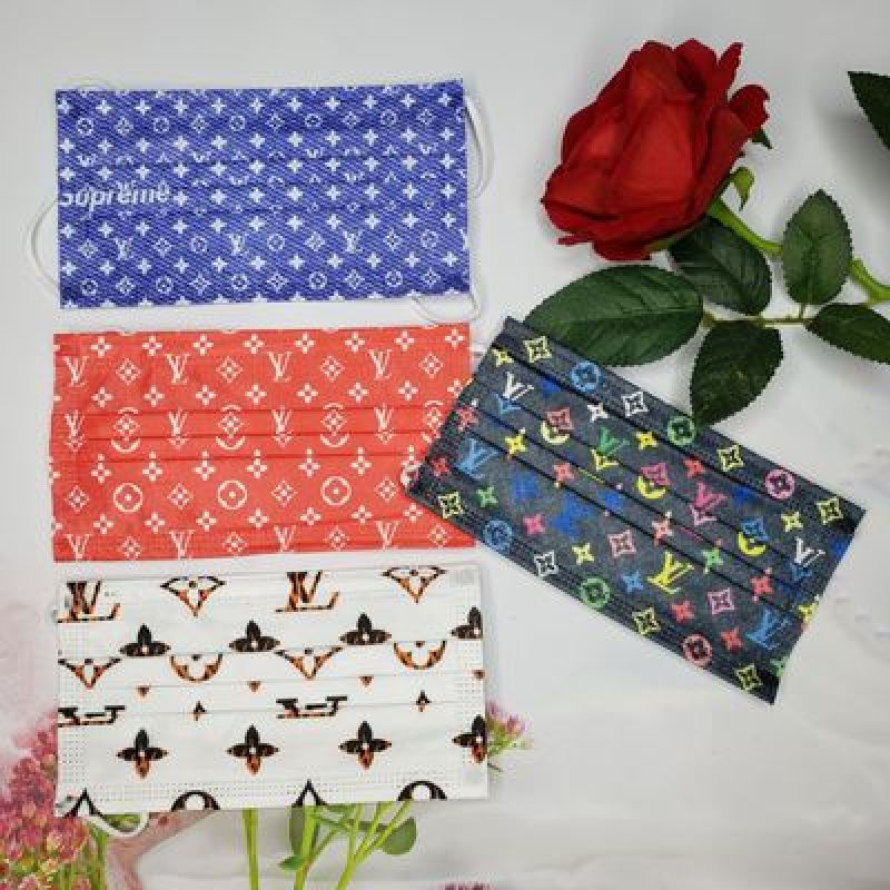 Set 10/50 Khẩu Trang 3 Lớp Dùng Một Lần Thời Trang Cho Người Lớn