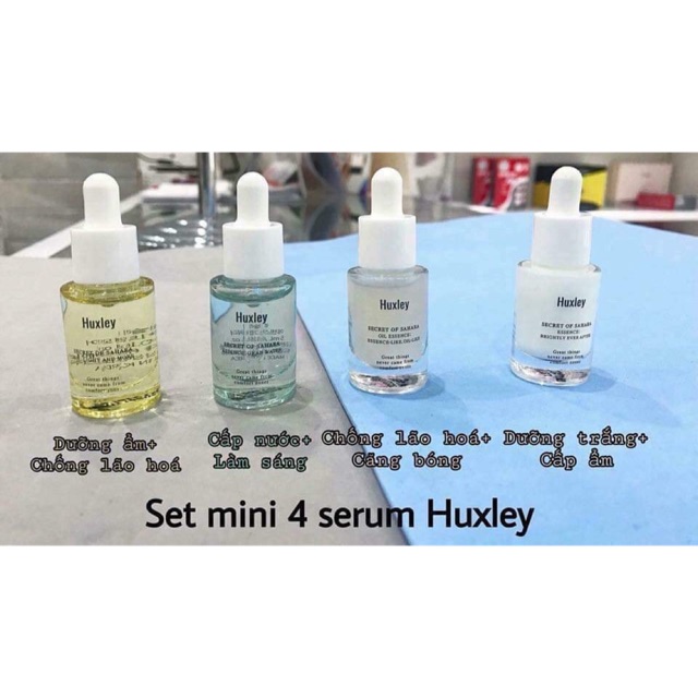 Set mini 4 serum Huxley