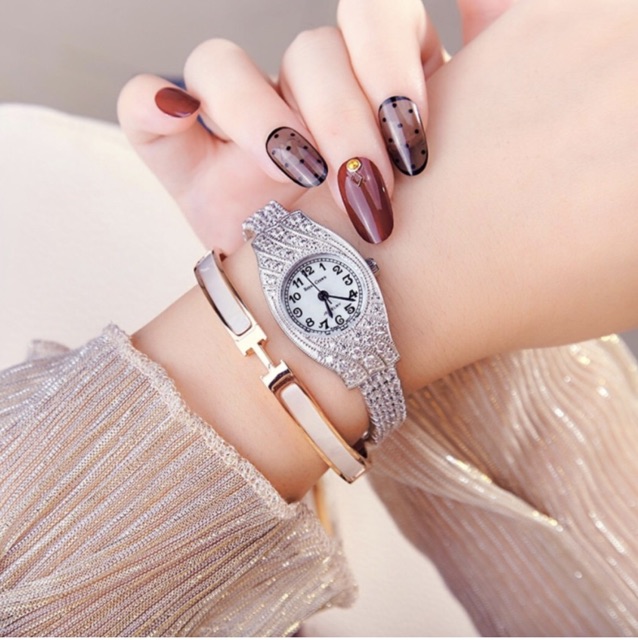 [Mã FARSBRT52 giảm 20% đơn từ 249K] Đồng hồ nữ Chính Hãng Royal Crown 2502 Jewelry Watch
