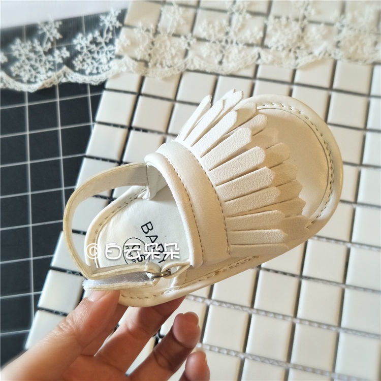 Giày Sandal Đế Mềm Thời Trang Mùa Hè Cho Bé 0-6-12 Tháng Tuổi