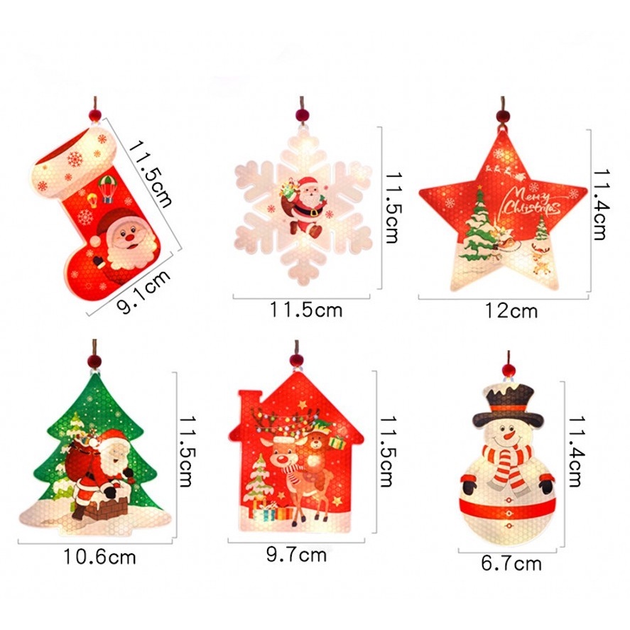 Dây đèn LED chống nước trang trí cây thông Noel