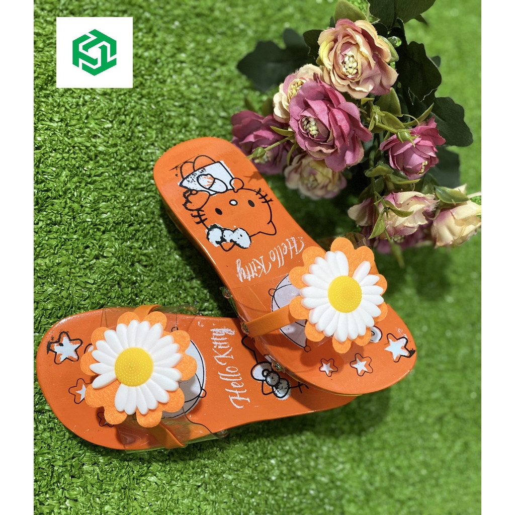 GUỐC GỖ CHO BÉ TỪ 18 THÁNG - 6 TUỔI màu CAM giá 65.000đ - 70.000đ, quai giao đúng màu, họa tiết quai giao ngẫu nhiên