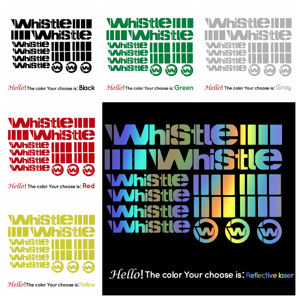 Decal Vinyl Trang Trí Khung Xe Đạp & Còi Xe Đạp