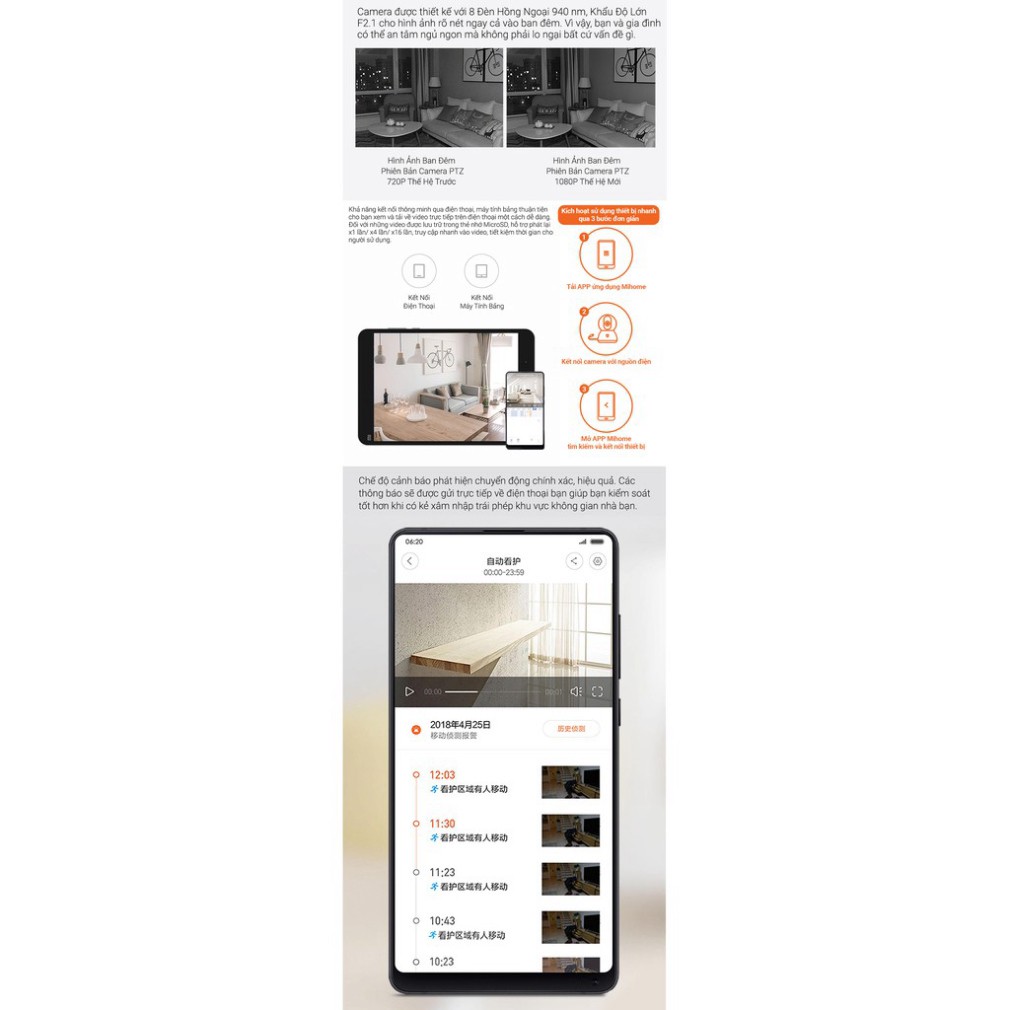 Mi Home Security Camera 360°1080P | BẢO HÀNH 12 THÁNG