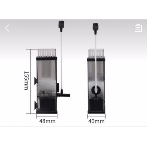 Lọc váng thuỷ sinh JY-02/ JY-03 lọc váng bề mặt