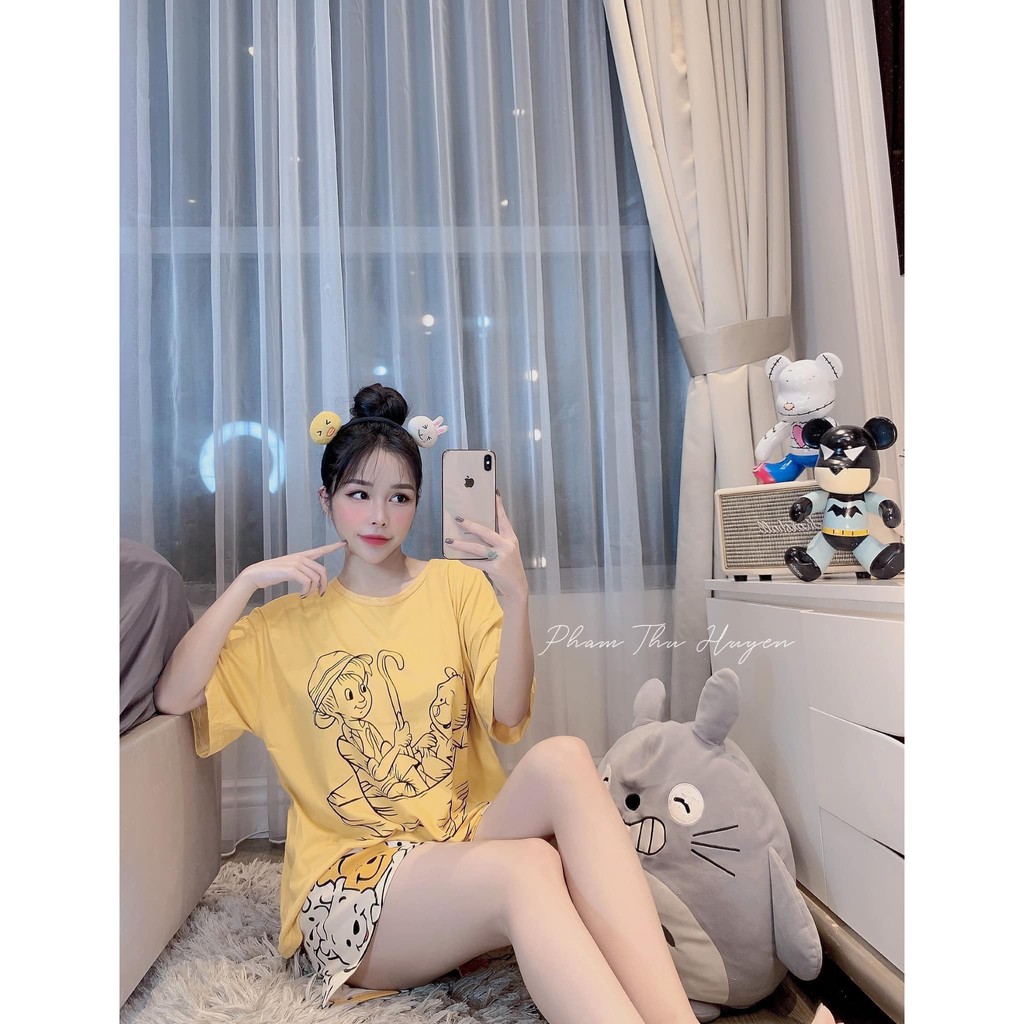 Bộ CỘC ngủ nhà dễ thương(kèm ảnh thật,video)