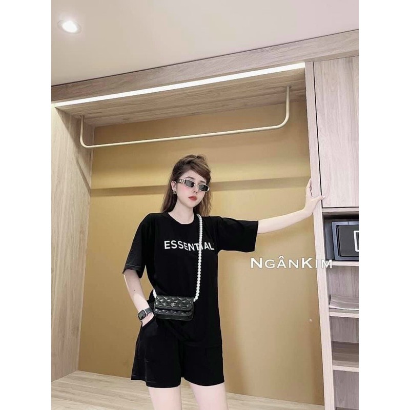 Bộ Đồ Ngủ, Set Bộ Đùi Nữ Mặc Nhà Chất Vải Thun Cotton 100% Co Giãn Thoải Mái, Freesize Dưới 65Kg - 20Store