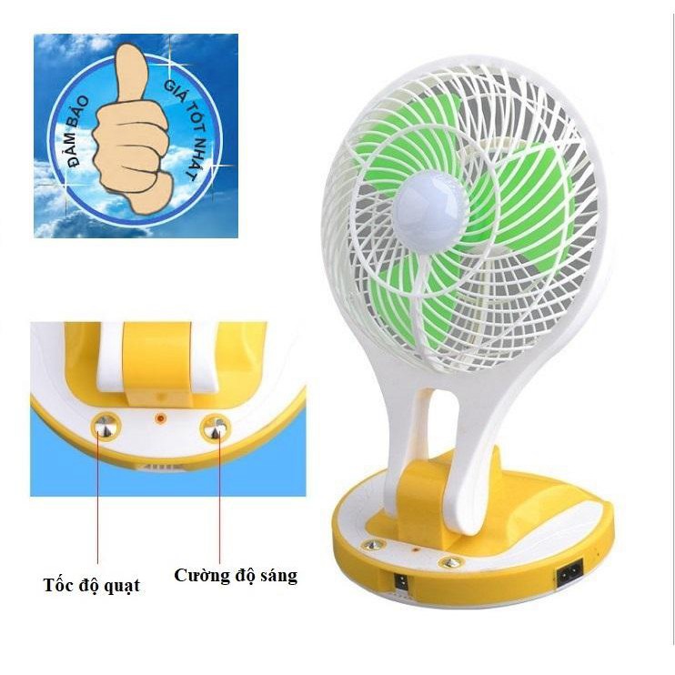 Quạt tích điện mini fan 2 in 1