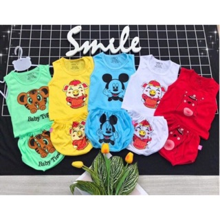 Set 5 bộ cộc tay hàng đẹp cho bé