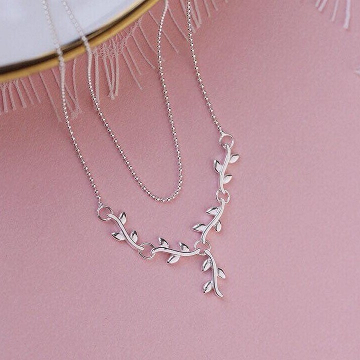 Lắc Chân Lá Chuẩn Bạc Ta 100% Cao Cấp | BigBuy360 - bigbuy360.vn