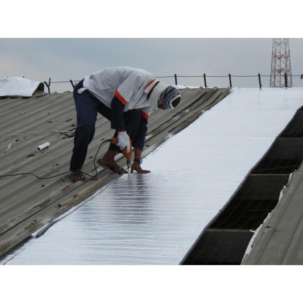 Xốp tráng bạc dày 5mm Cách nhiệt chống nóng - Bọc bảo ôn - tấm che nắng oto