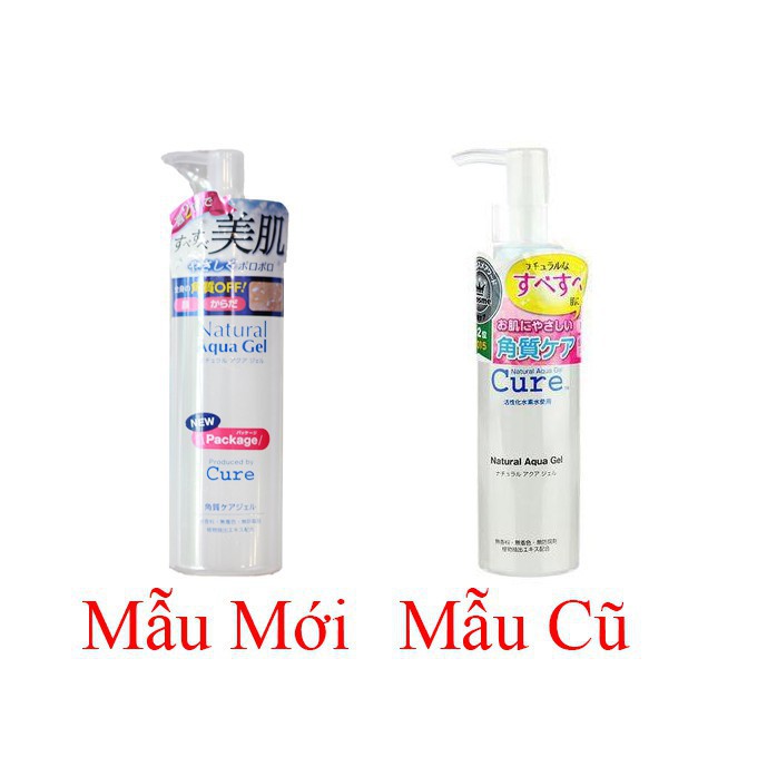 Tẩy da chết Cure Natural Aqua Gel nội địa Nhật Bản 250ml