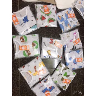 combo bộ cotton giấy dài tay cho khách