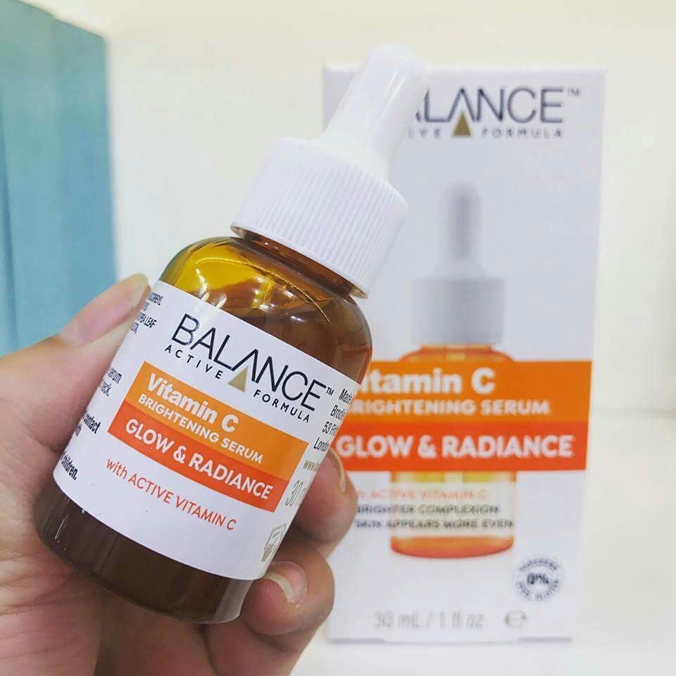 Serum Vitamin C Balance Active Formula 30ml Làm Sáng Da Chống Lão Hóa Cho Da Bóng Mịn