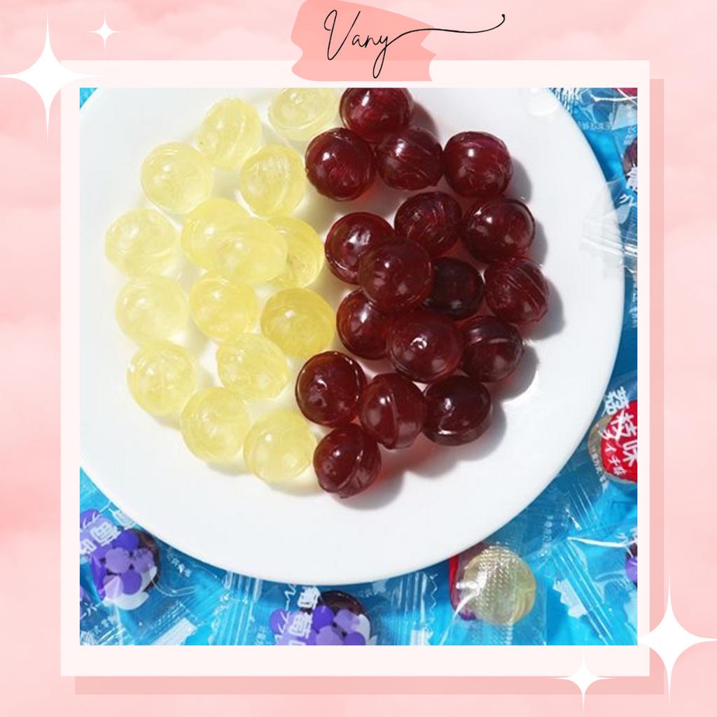 Kẹo Cứng Nhiều Vị Mix Trái Cây Trà Ô Long Trà Đào 5 Loại Ăn Vặt