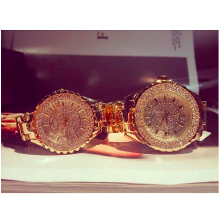 Đồng Hồ Nữ BEE SISTER 0280 Đính Đá Chính Hãng