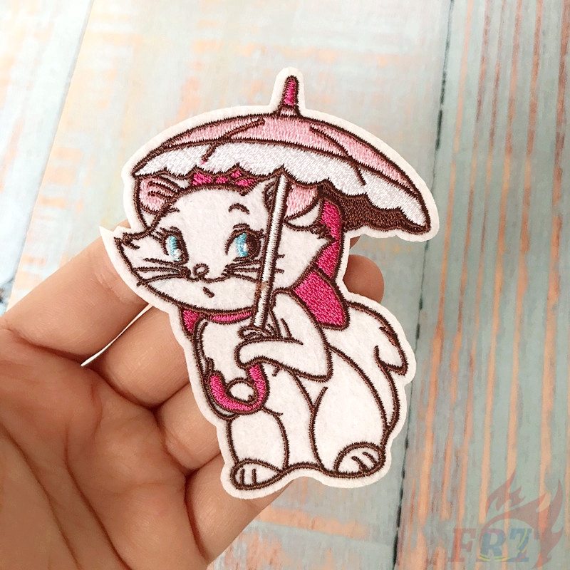 Disney 1 Sticker Ủi Thêu Hình Mèo Marie