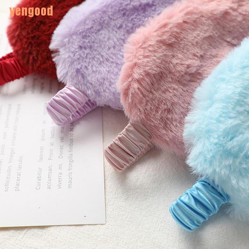 (Hàng Mới Về) Vỏ Bọc Mắt Bằng Nhung Mềm Gấp Gọn Tiện Lợi