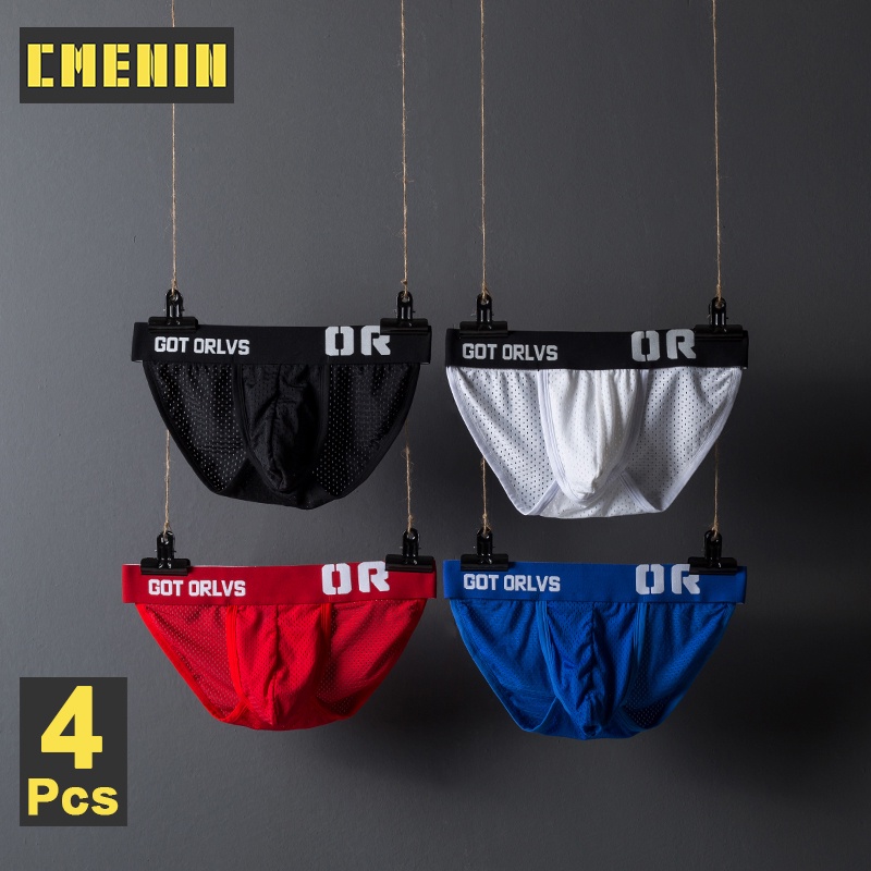 Set 4 cái quần lót cotton OR208 cho nam