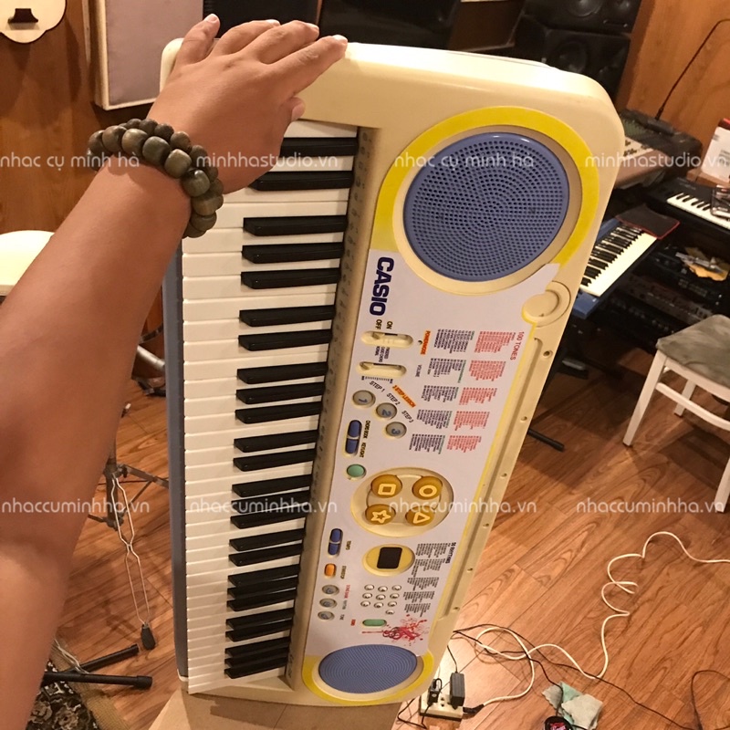 Đàn Organ Casio Lk-38 nội địa Nhật, phím led phát sáng, âm sắc và điệu rất hay