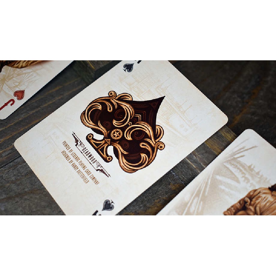 Bài ảo thuật cao cấp: Bài Tây WILD WEST: Deadwood Playing Cards