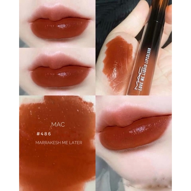 SON KEM MAC LOVE ME LIQUID LIPCOLOUR MÀU 486 MARRAKESH ME LATER