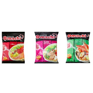 SET 10 GÓI MÌ KHOAI TÂY OMACHI CÁC VỊ (80g)