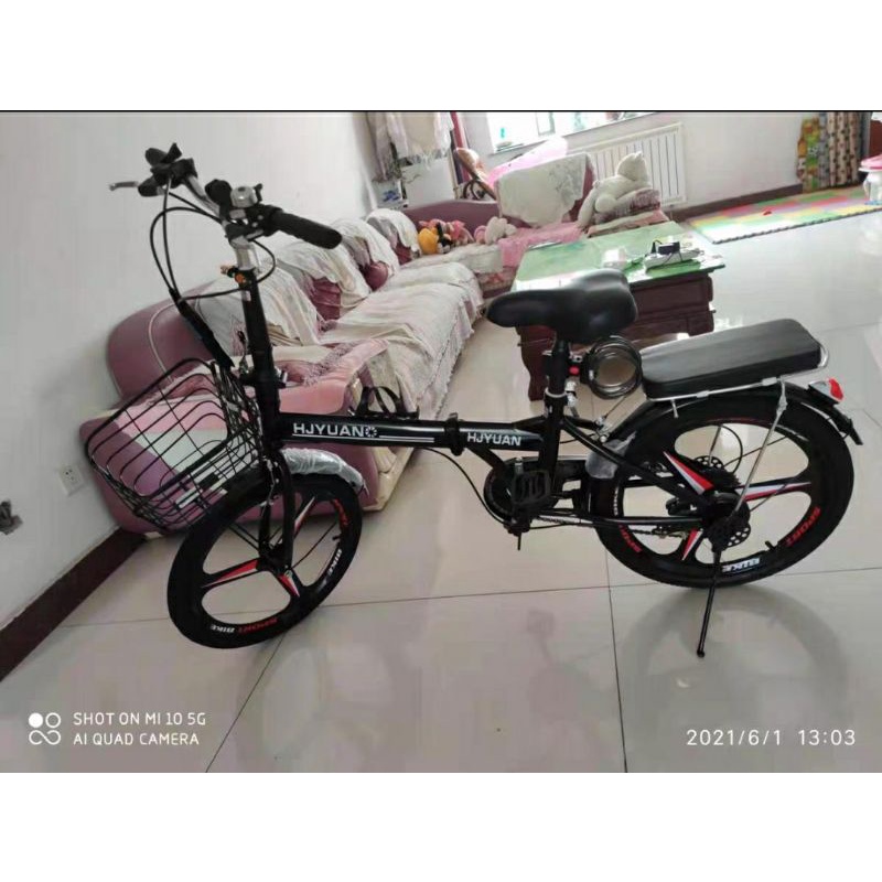 SẴN, XE ĐẠP GẤP CHO NỮ HJYUAN - BÁNH 20inh