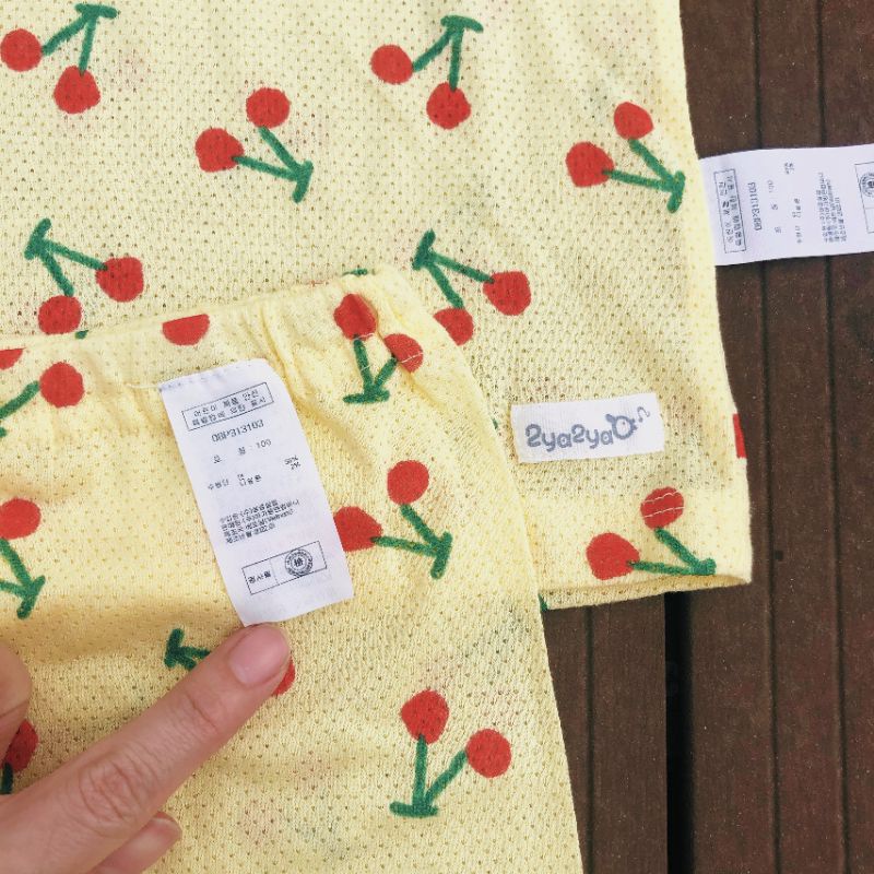 Bộ Bé Gái Hàn Quốc Babydoll Cotton Nhiều mẫu 2ya2ya Cho Bé  Đồ Bộ Bé Gái Bé Trai Cotton Mát Cho Mùa Hè