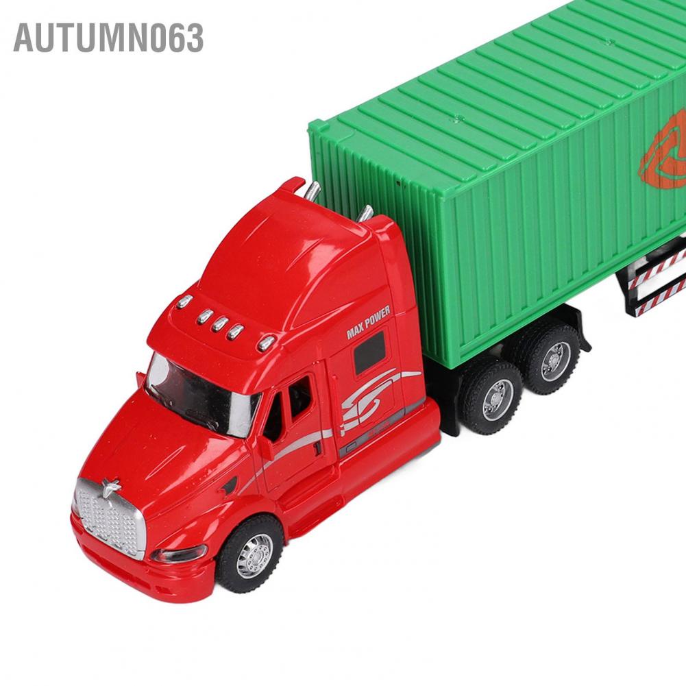 Xe Container Mô Hình 1:48 Đồ Chơi Trang Trí Đẹp Tinh Tế Sinh Động Cho Bé Trên 3 Tuổi Autumn063