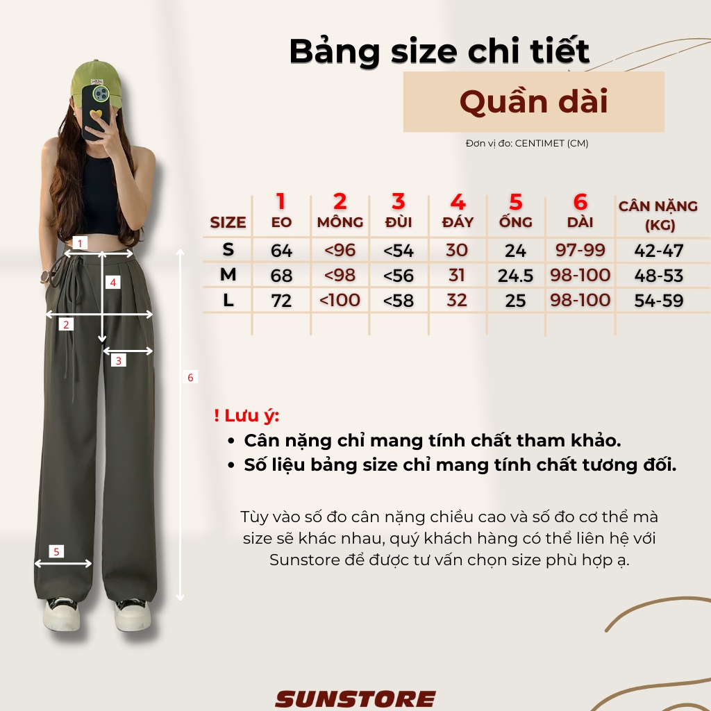 Quần ống rộng nữ lưng cao cạp cột dây dáng suông dài vải culottes form rộng màu xám RopPant - Sunstore