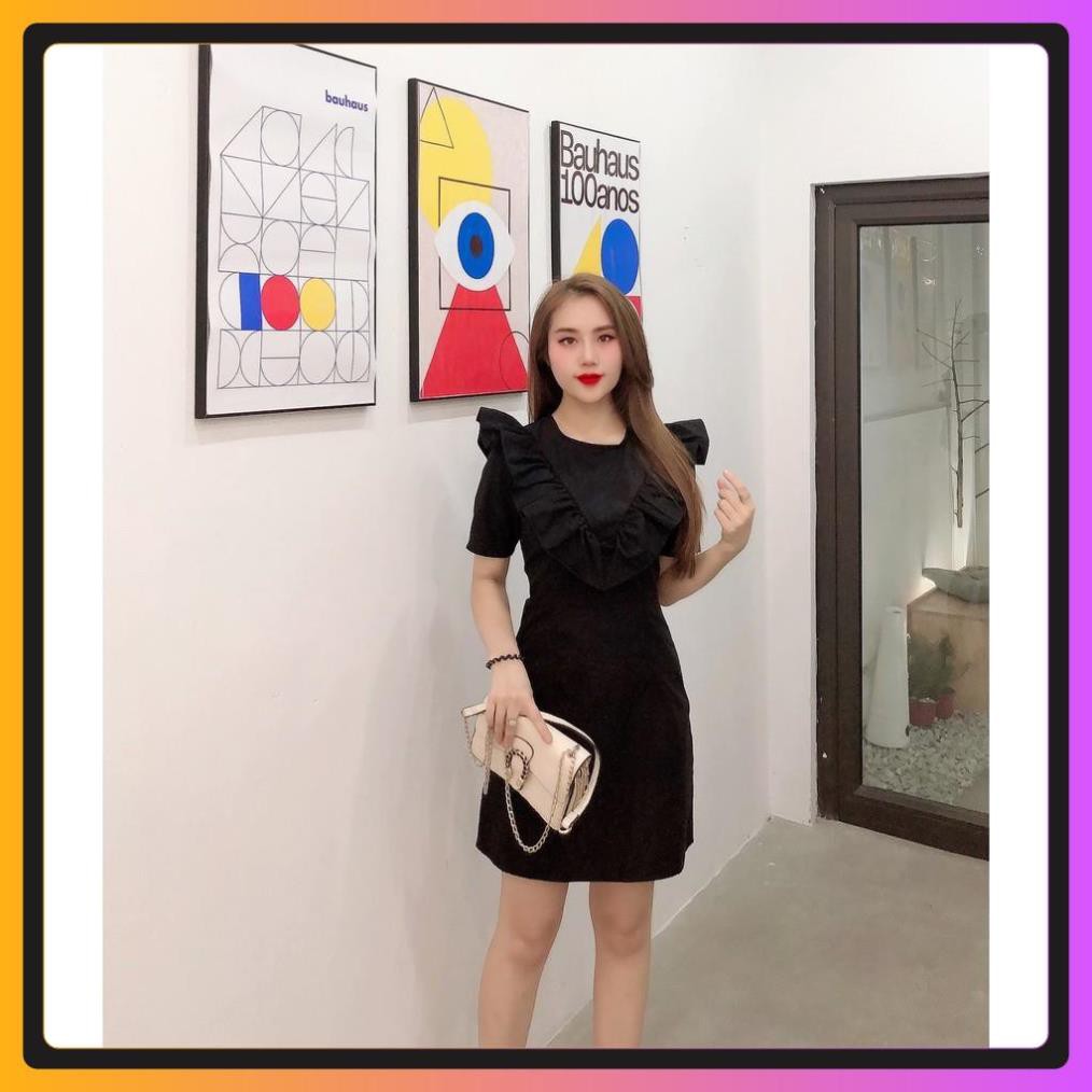 Đầm - Váy Cổ Bèo Mầu Sắc Trẻ trung Dễ Phối Đồ Phù Hợp Đi Chơi - Dạo Phố - Dự Tiệc - Đi Biển