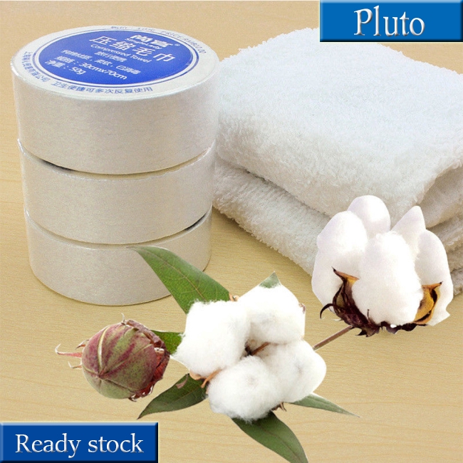 Khăn cotton lau mặt dạng nén có thể tái sử dụng