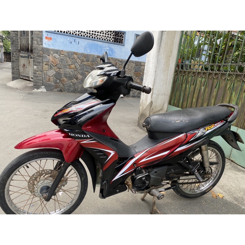 Dàn áo Wave RSX 110 đời 2010-2012 hàng Việt Nam loại 1 màu Đen và Đỏ