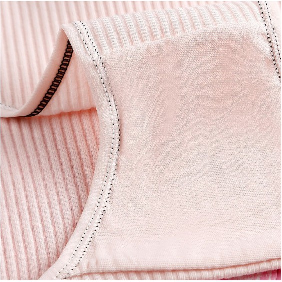 Quần lót nữ cotton ✨ FREESHIP ✨ Gân tăm viền nơ giữa điệu đà mềm mại siêu thấm hút mồ hôi Cao Cấp LOTNU01