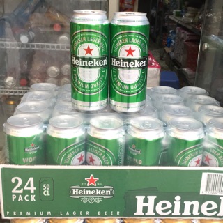 LỐC 6 lon Bia HEINEKEN CAO 500ml NHẬP KHẨU HÀ LAN