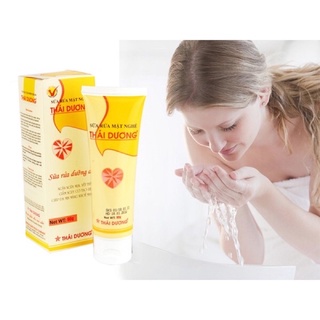 SỮA RỬA MẶT NGHỆ THÁI DƯƠNG 90g - SẠCH NHỜN, SẠCH MỤN VÀ LÀM MỜ VẾT THÂM