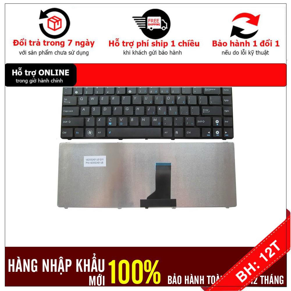 BH 12TH Bàn phím Laptop Asus K42 K42F K42J K43 K43E K43S Màu đen + trắng Hàng mới-Bảo hành 12 tháng toàn quốc!