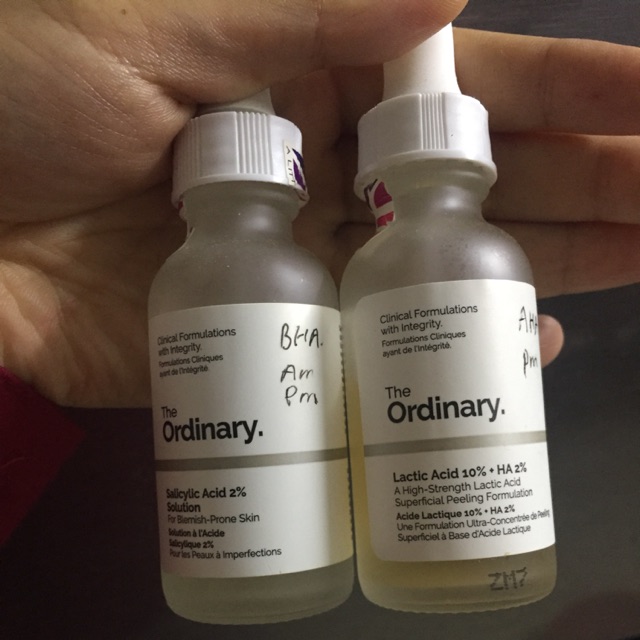BHA solution của The Ordinary còn khoảng 60% mình mua ở Little London. Dành cho bạn nào muốn test th