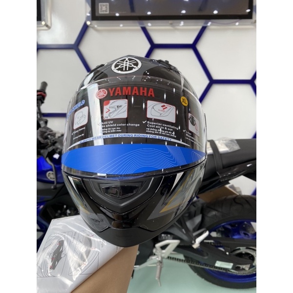 MŨ BẢO HIỂM CẢ ĐẦU THỂ THAO CHUẨN YAMAHA CHÍNH HÃNG