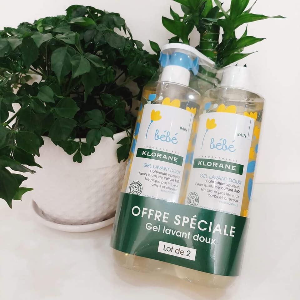 Tắm gội Klorane cho bé 500ml