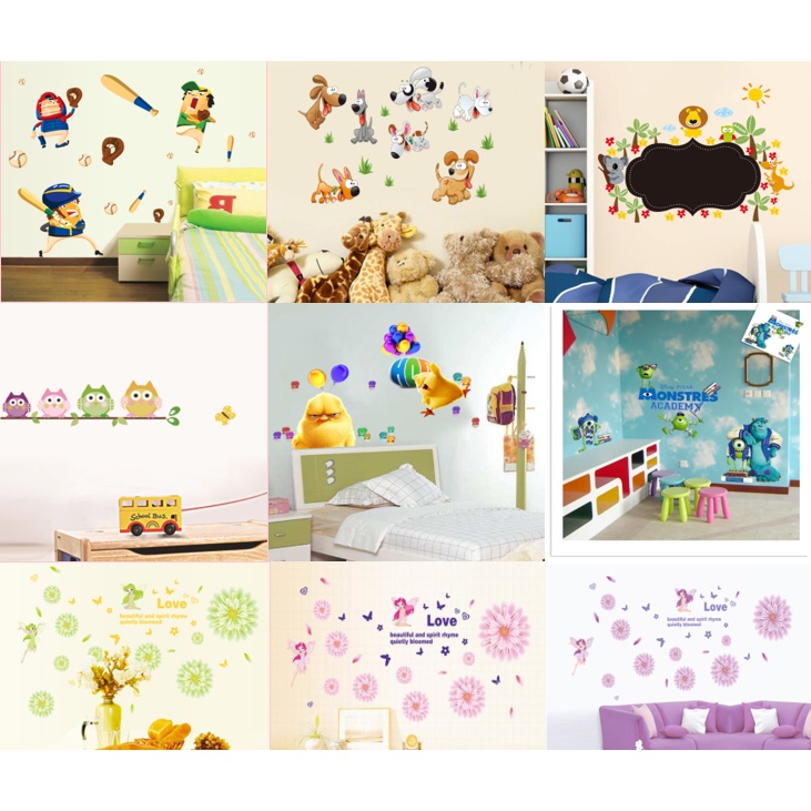 Decal trang trí tường - Nhiều mẫu đặc sắc