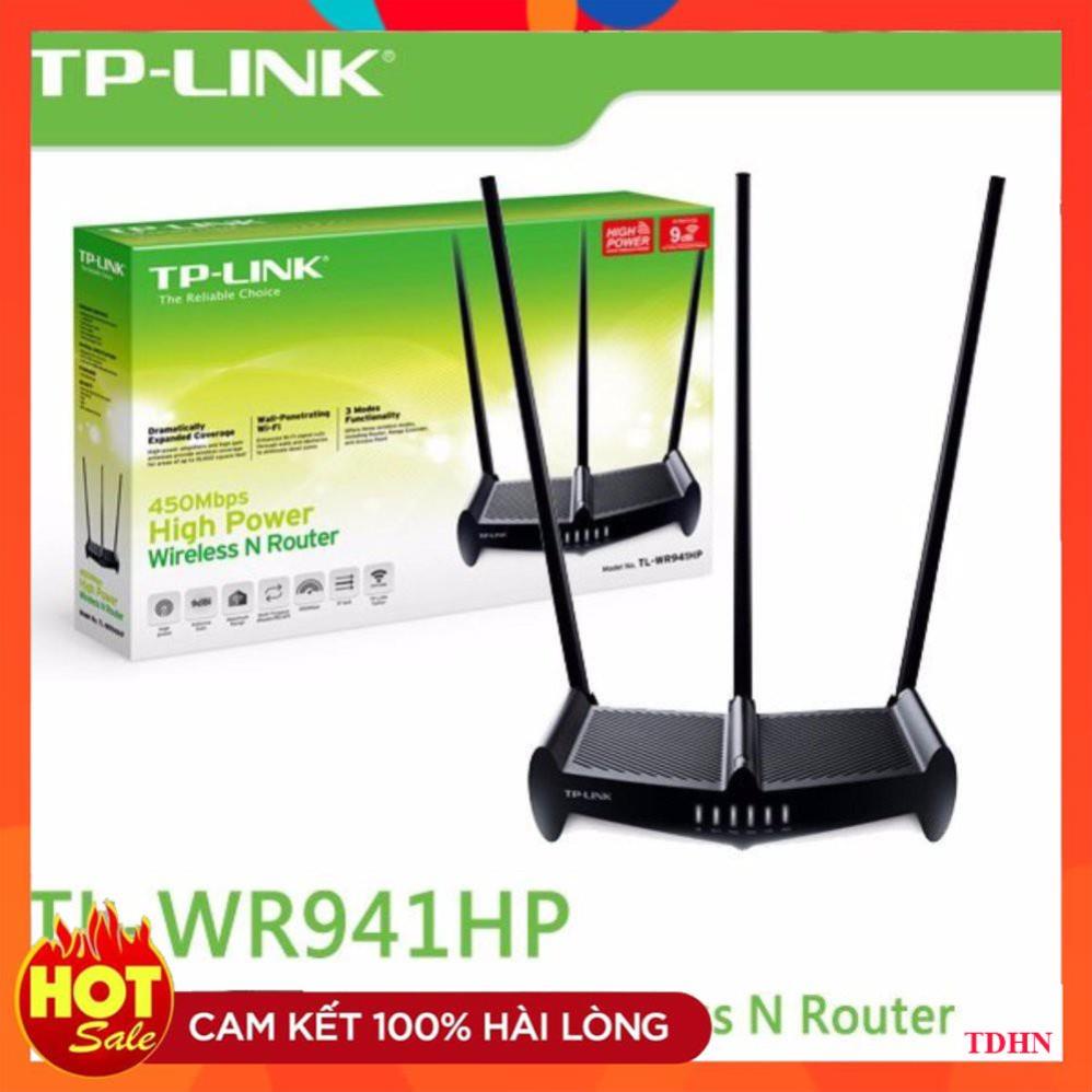 [Hãng] Bộ phát Xuyên tường TP-Link - TL-WR941HP Chuẩn N 450Mbps