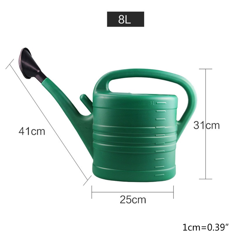 Bình Tưới Nước Có Quai Cầm Dài Dung Tích 5 / 8L Tiện Dụng Cho Sân Vườn