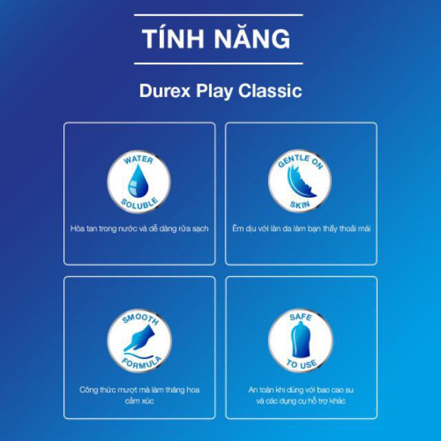 Gel bôi trơn Durex Play tuýp 50ml GEL007