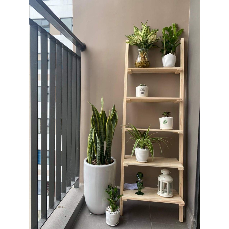 Kệ gỗ để đồ 5 tầng