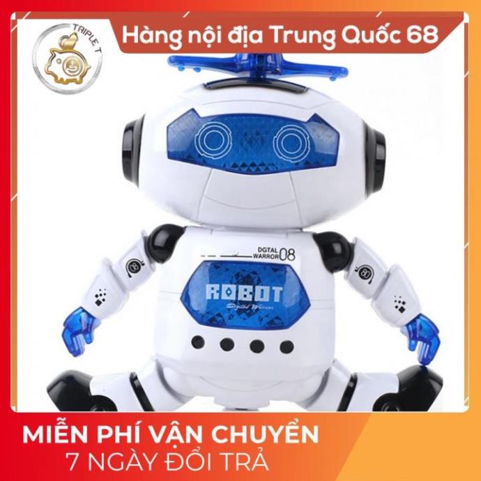 Đồ chơi Robot Xoay 360, Phát Nhạc Và Hát, Chất Liệu Nhựa ABS An Toàn Khi Sử Dụng, Đồ chơi công nghệ (NỘI ĐỊA TRUNG QUỐC)