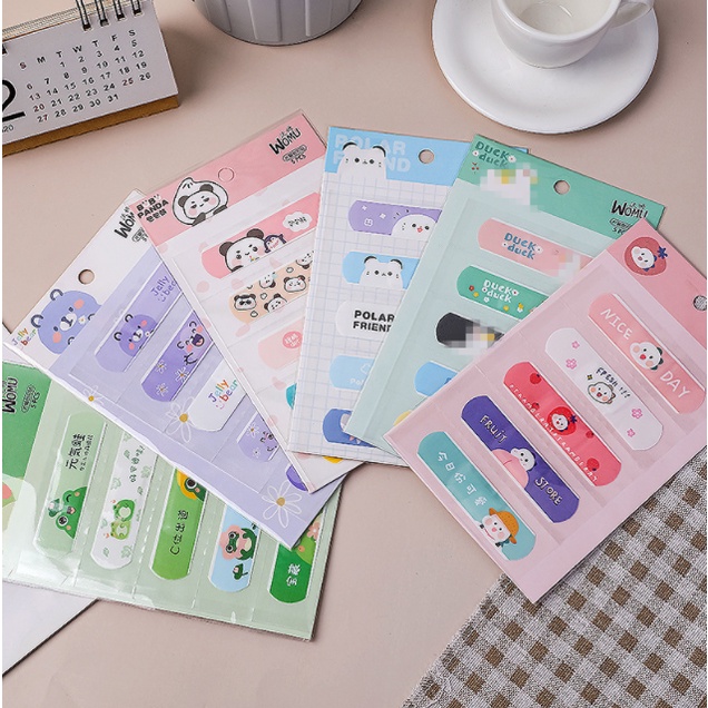 Vỉ 5 băng cá nhân ago họa tiết xinh xắn, băng dán cá nhân urgo SHOP ĐẤT MỚI